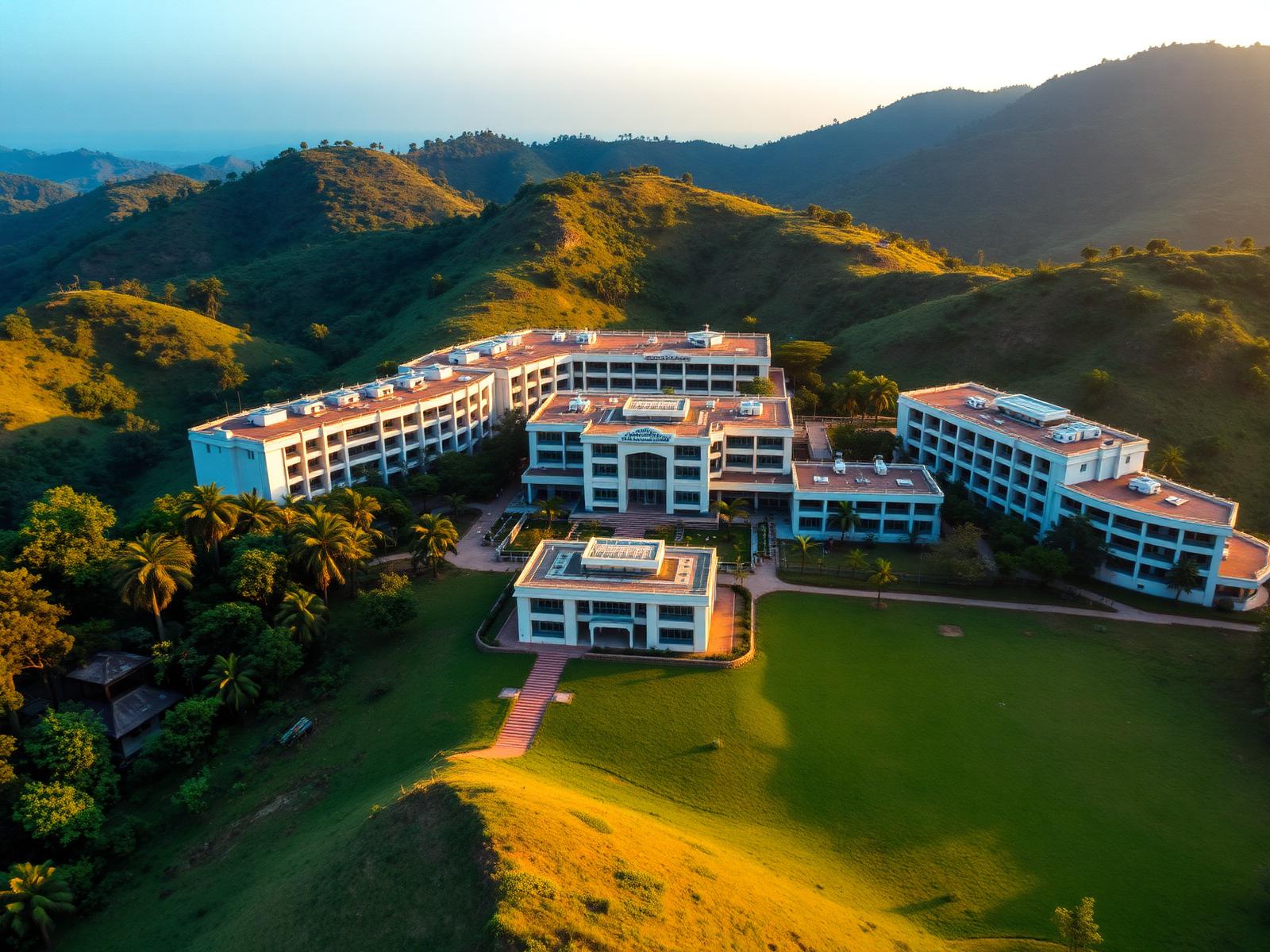 100-Acre Scenic Campus